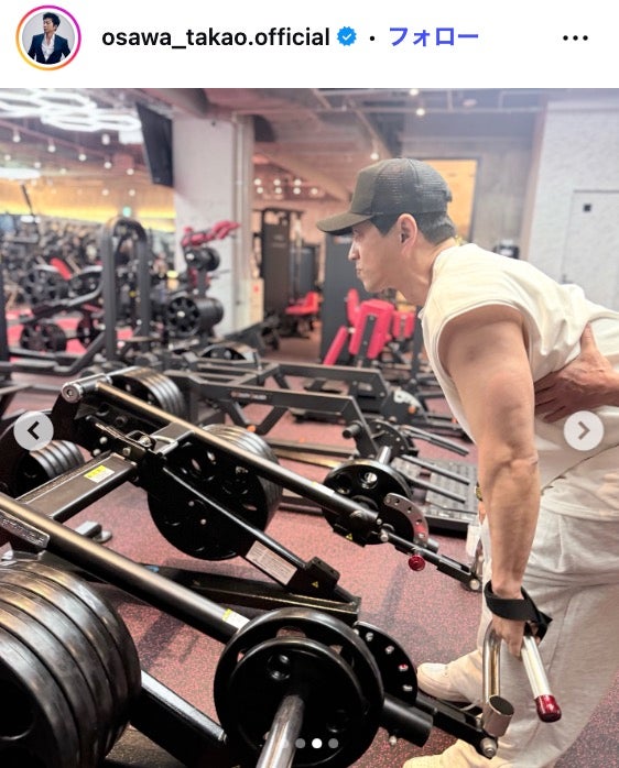 大沢たかおInstagramより
