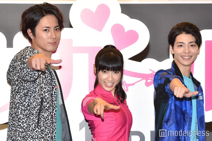 間宮祥太朗、土屋太鳳、高杉真宙 (C)モデルプレス