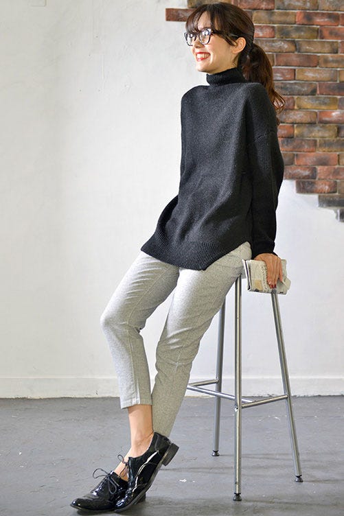 サラッと着心地の爽やかテーパードパンツ「coca」3,390円(税込)/画像提供:coca