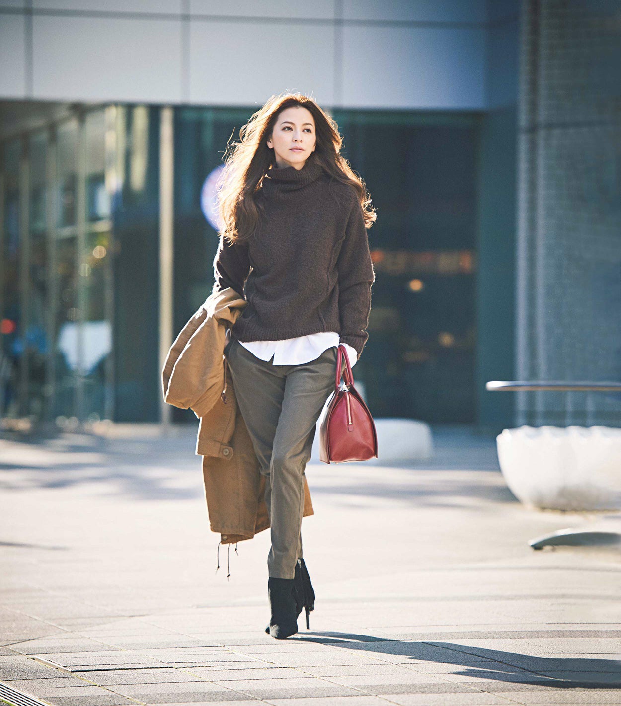 香里奈のリアル着回し 読者8000人とのコラボで挑戦 モデルプレス