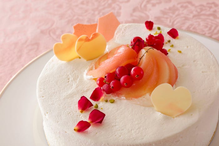 桃 のショートケーキ(イメージ)