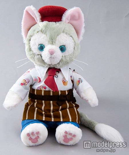 カフェ店員風ジェラトーニコスチュームセット¥4300※ぬいぐるみ(S)は別売り(C)Disney