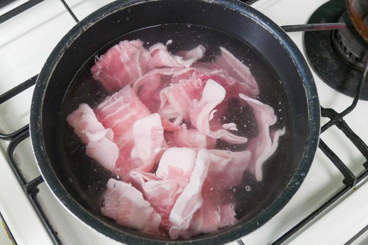 味噌ラーメンの麺なし