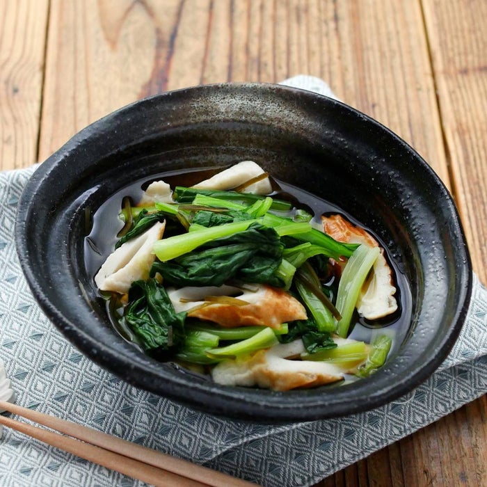 レンジで簡単 小松菜とちくわのおひたし モデルプレス