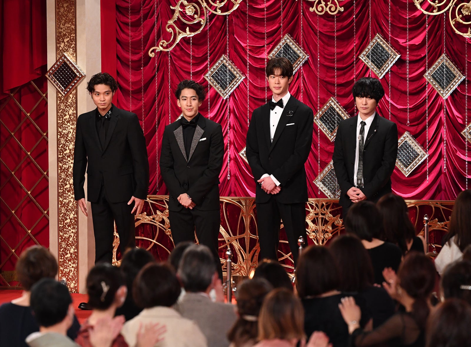 磯村勇斗、尾上右近、宮沢氷魚、Fukase（C）東京写真記者協