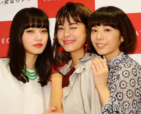 小松菜奈・森星・夏帆の美女3人を起用 「インテグレート(INTEGRATE)」新ミューズを迎えリニューアル