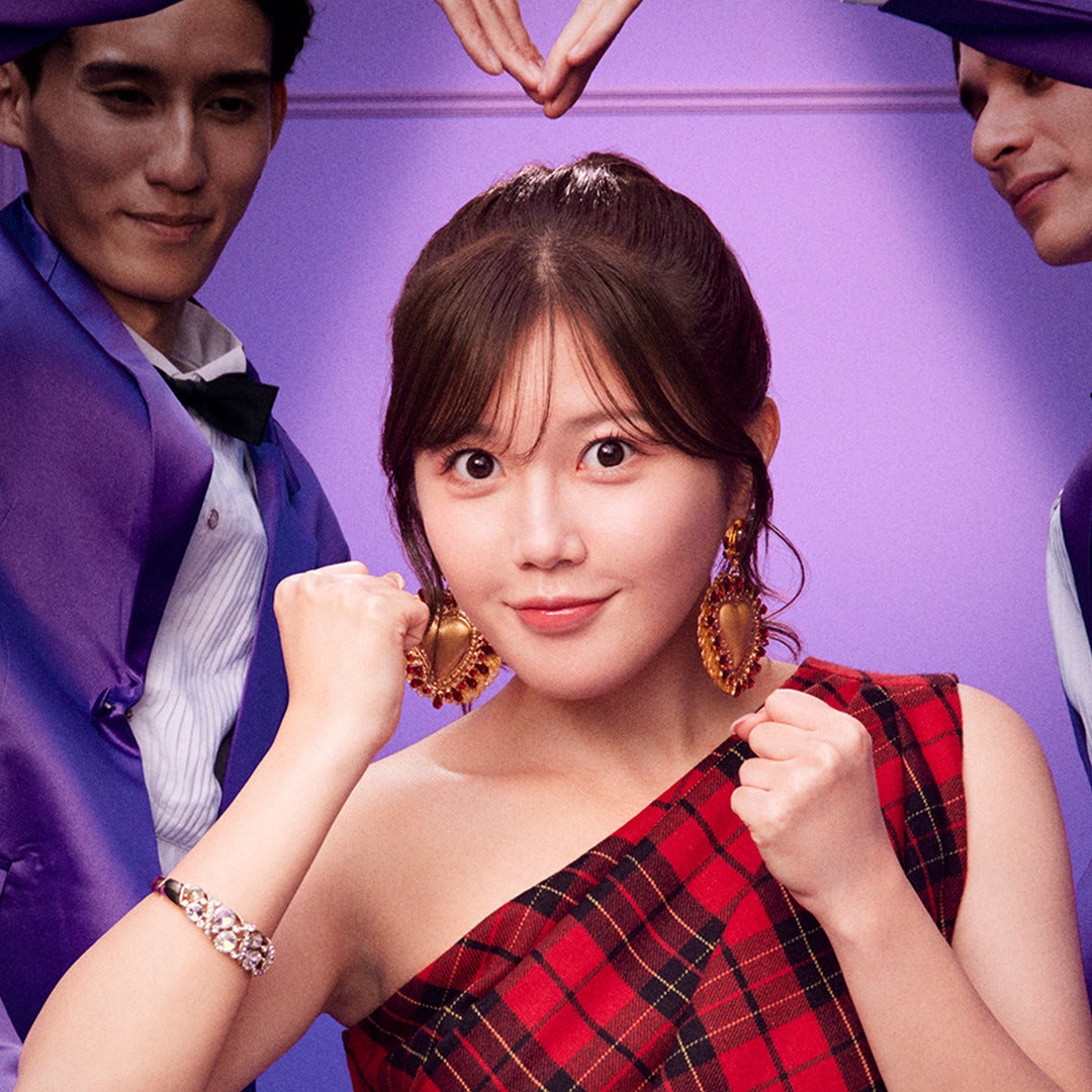 宮崎美穂「LOVE POWER KINGDOM〜恋愛強者選挙〜」（C）AbemaTV,Inc