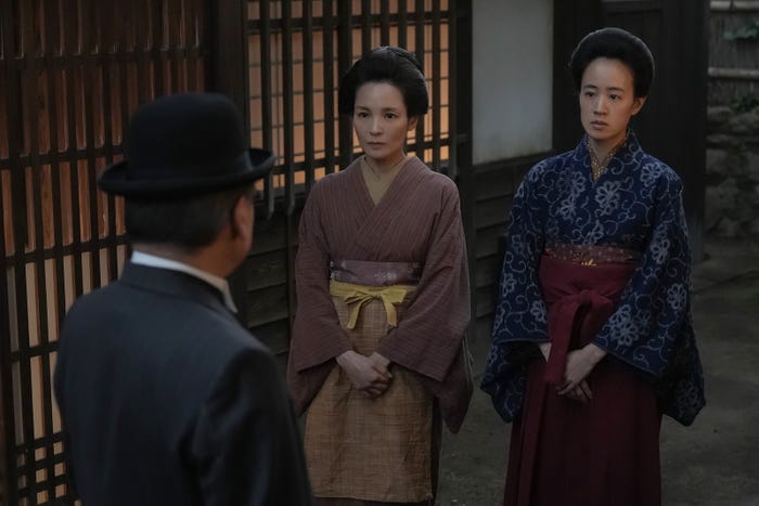 国仲涼子、石橋静河「ブラッサム」第9話(C)NHK