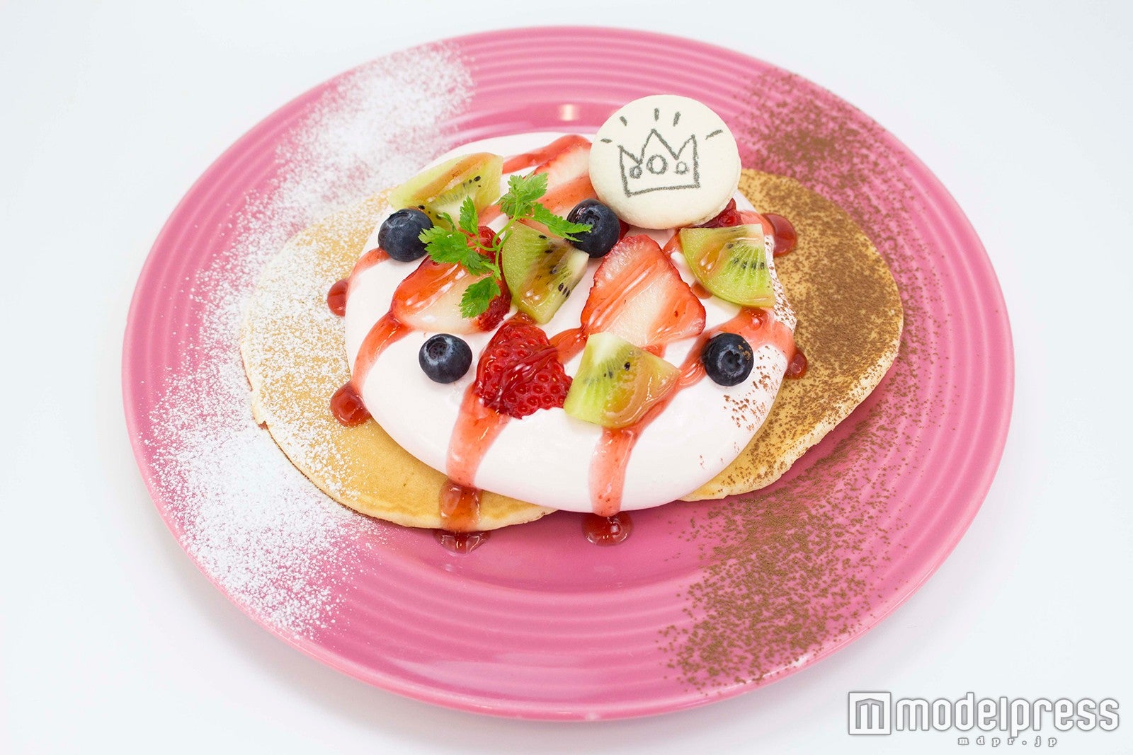 恋するオオカミ少女のフワフワフルーツパンケーキ