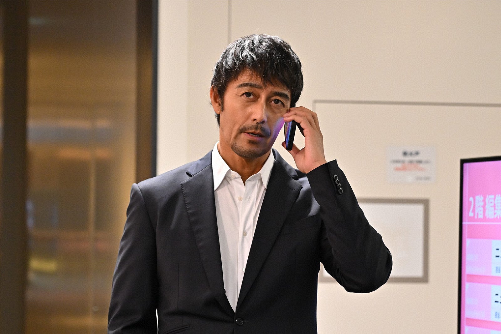 阿部寛「キャスター」第4話（C）TBS