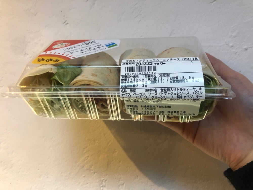 トルティーヤ成分