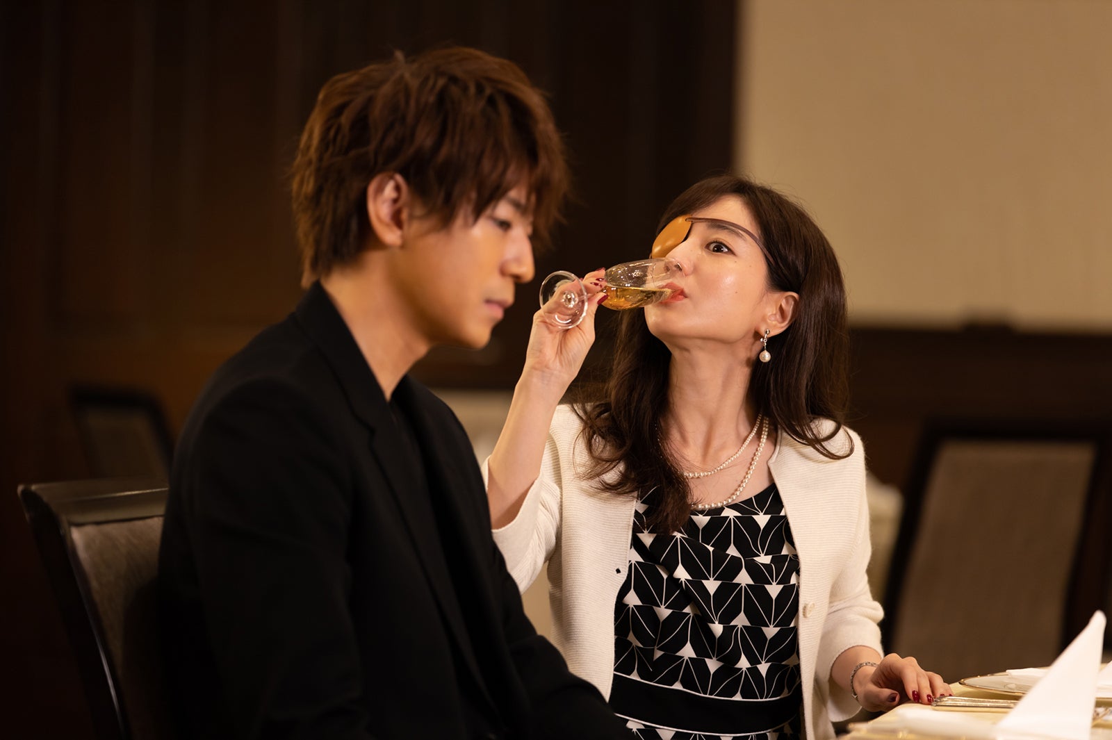 三浦翔平、田中みな実 （画像提供：テレビ朝日）