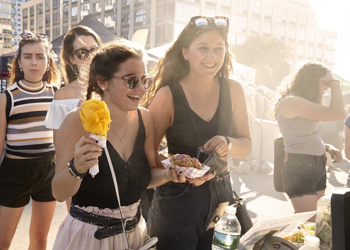 ブルックリンで行われたスモ―ガスバーグの様子／画像提供：スモーガスバーグさいたま新都心実行委員会