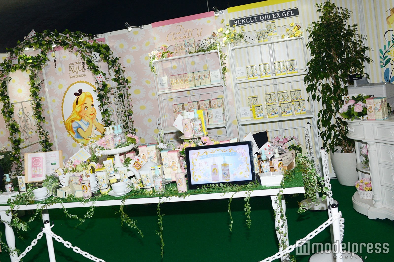 「DHC」ブースの様子（C）Disney