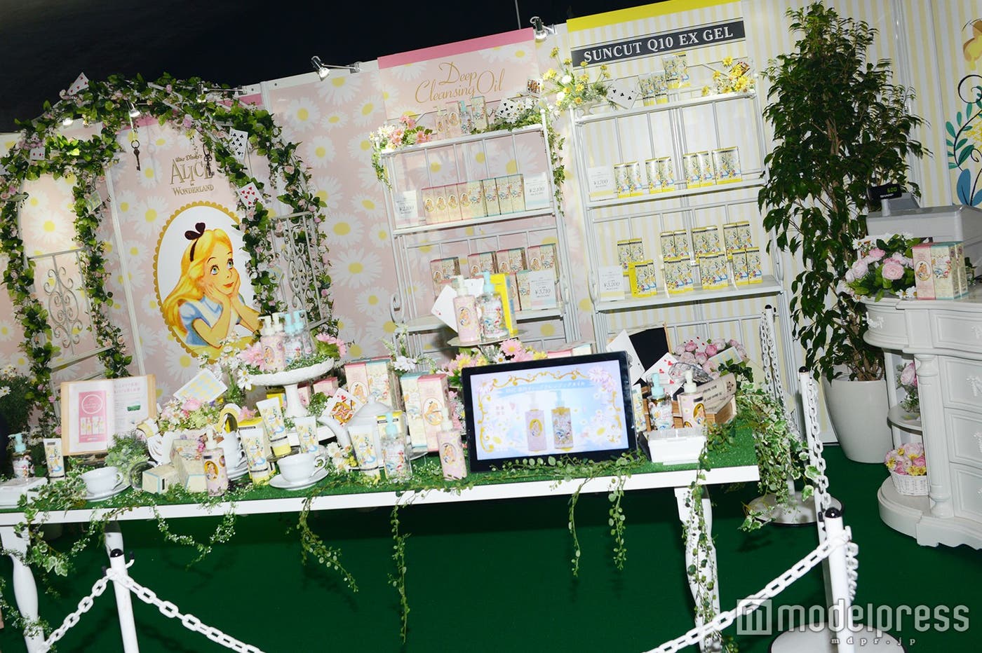 「DHC」ブースの様子(C)Disney