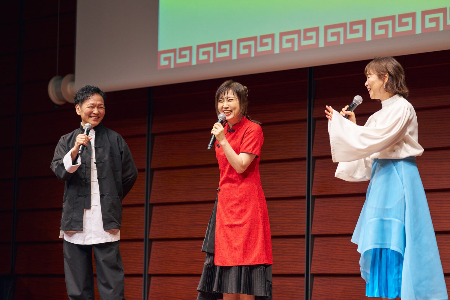 「らんま1/2」新作アニメ大発表会の様子