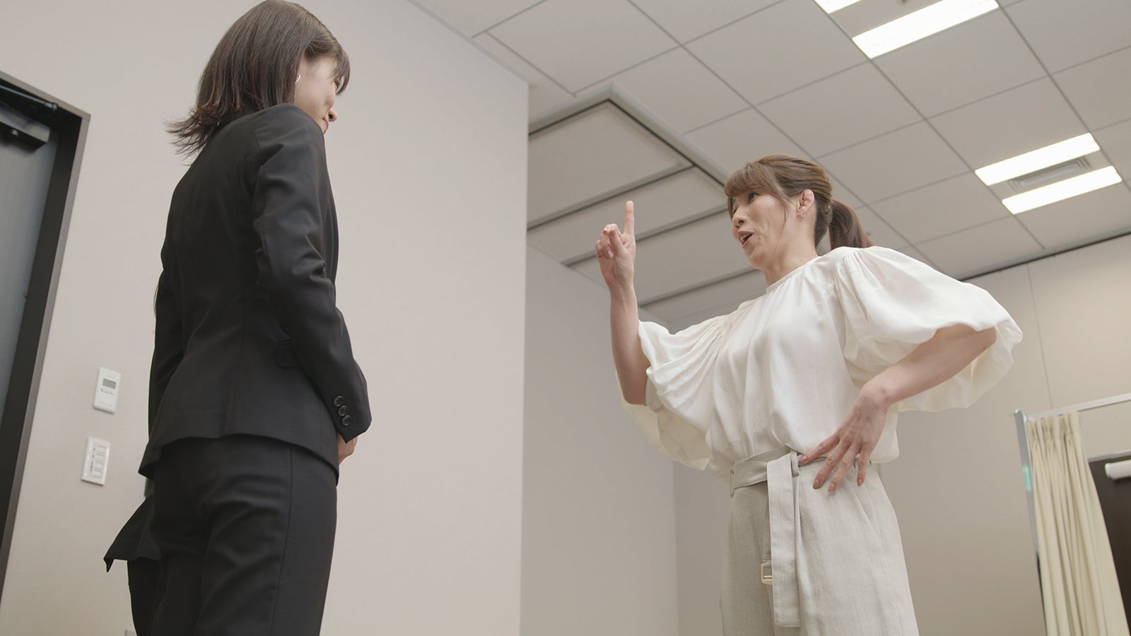 吉田沙保里／メイキングより（提供写真）