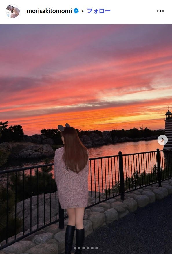 森咲智美Instagramより