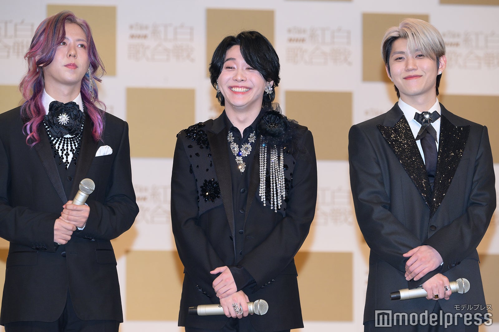 藤澤涼架、大森元貴、若井滉斗／Mrs.GREEN APPLE（C）モデルプレス