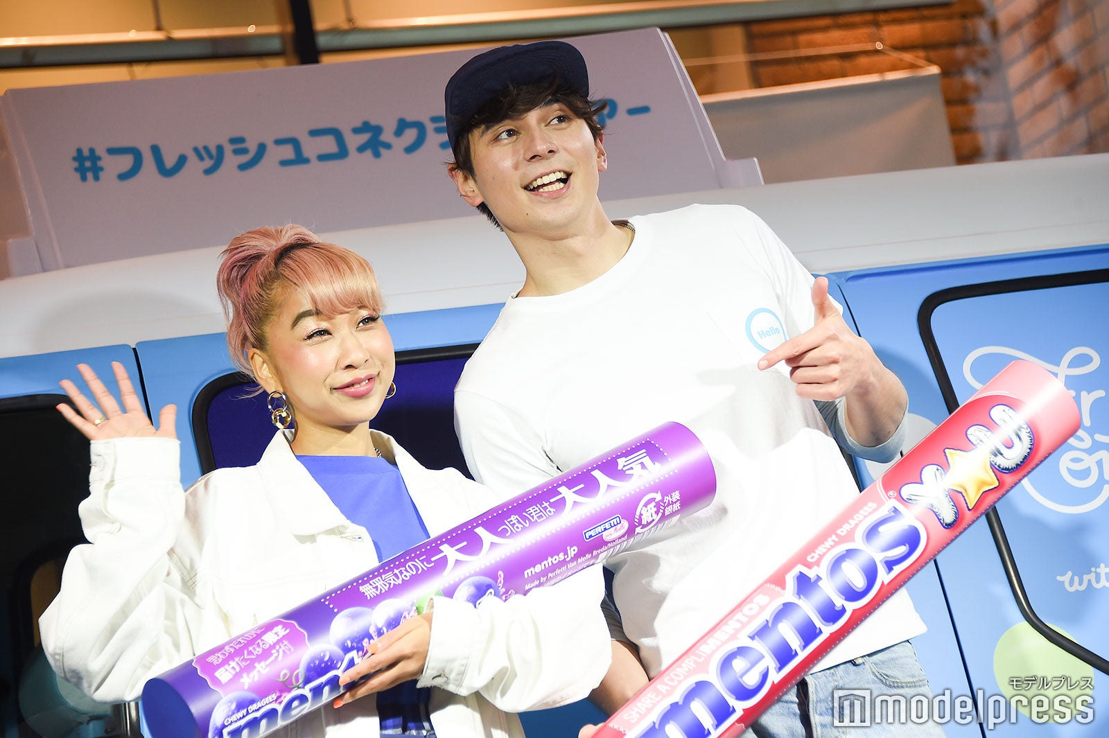 青山テルマ、岡本至恩 （C）モデルプレス （C）モデルプレス