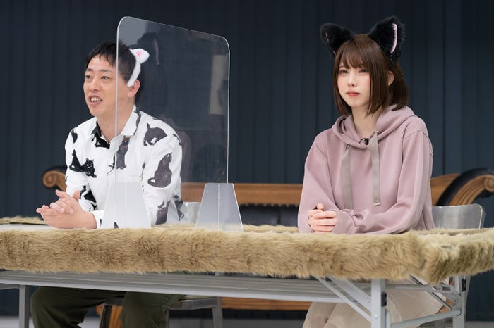 森田哲矢、えなこ (C)テレビ大阪