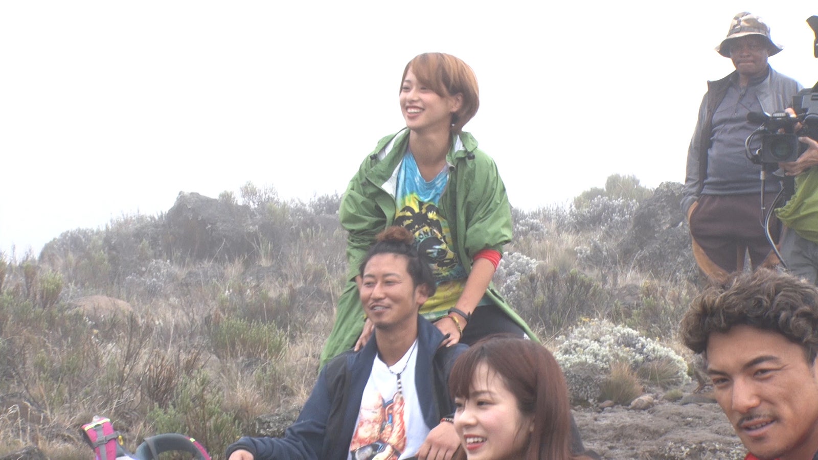 ジェノべ、ハスキー「あいのり：African Journey」第19話より（C）フジテレビ