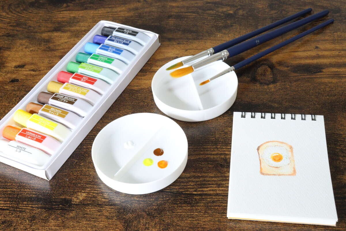 絵の具用溶き皿(5個) 絵画用品 絵の具用溶き皿(5個) 絵画用品