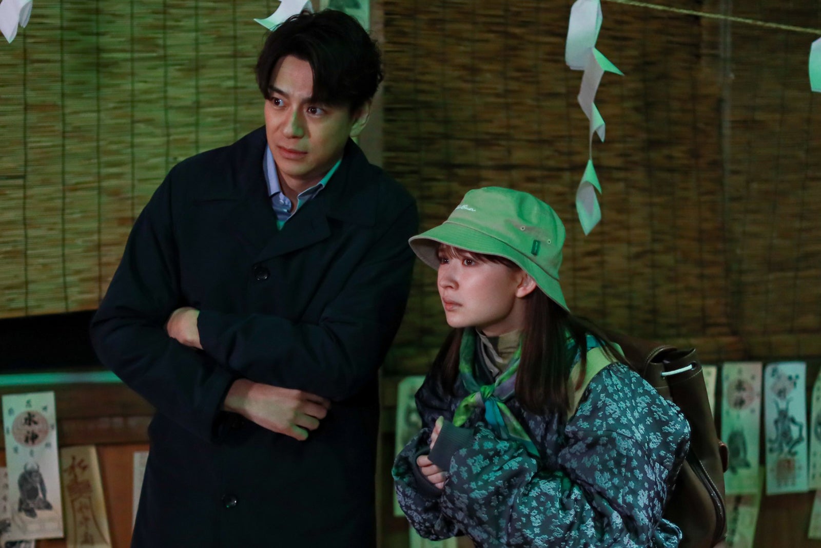 三浦翔平、畑芽育「天久鷹央の推理カルテ」第2話（C）テレビ朝日