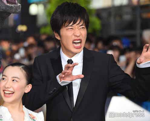 田中圭、ブラックスーツでゴジラカーペット闊歩「圭くん可愛い!」の大歓声<ゴジラ キング・オブ・モンスターズ>