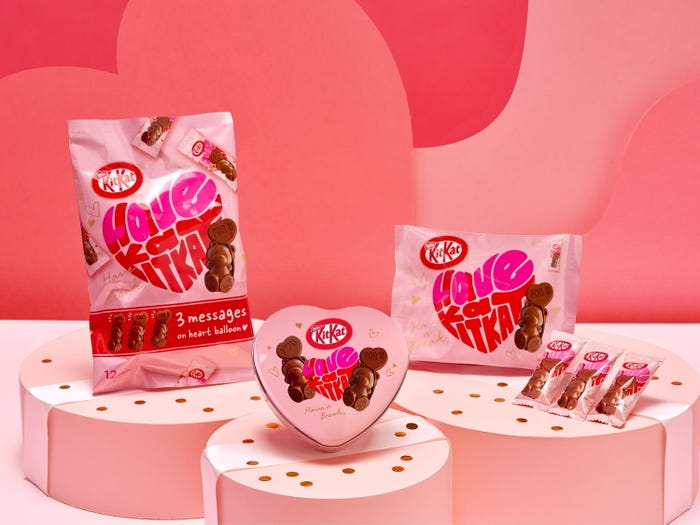 キットカット ハートフルベアー/画像提供:ネスレ日本