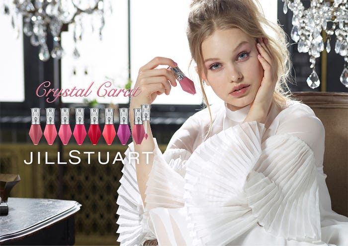 「ジルスチュアート ルージュ クリスタル カラット」は全9色うち限定1色(C)JILL STUART Beauty