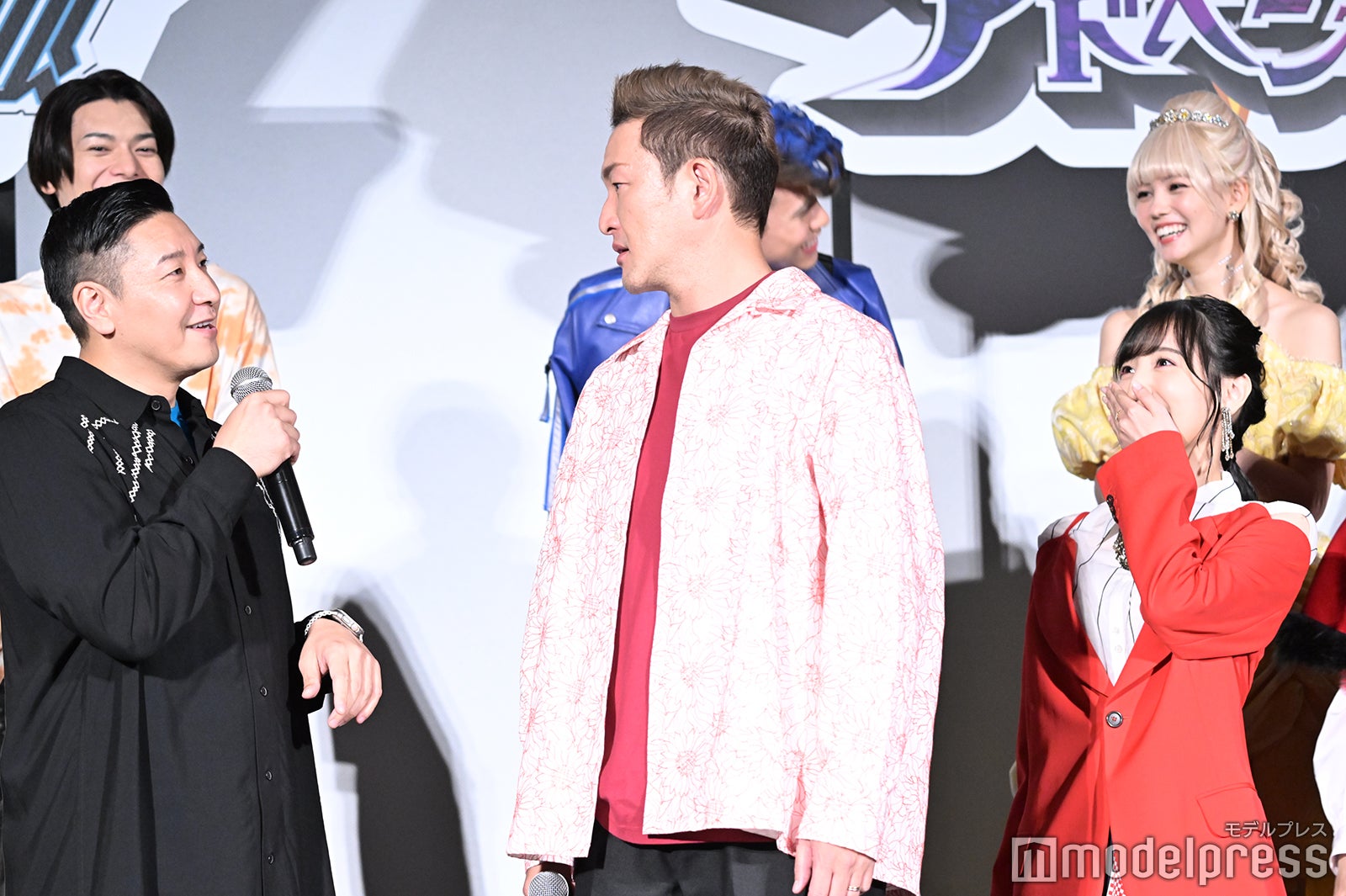 長田庄平&中村獅童のトークに笑うキャスト陣（C）モデルプレス