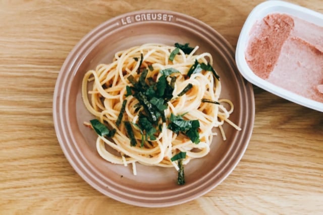 カルディ たらこスプレッド パスタ