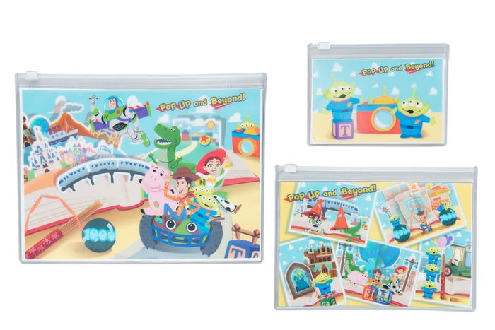 スライドジップケースセット¥1,200(C)Disney (C)Disney/Pixar (C)2022 Hasbro.All Rights Reserved.(C)2022 Poof-Slinky,Inc.