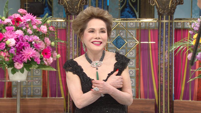 デヴィ夫人 (C)日本テレビ