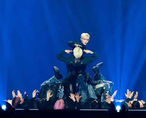 INI、Stray Kids「MANIAC」カバー披露 池崎理人は低音ボイスでフィリックスパート無双<KCON JAPAN 2023>