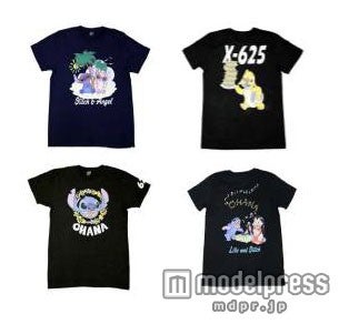 スティッチ半袖 Tシャツ（4種）各￥3800／発売中（C）Disney
