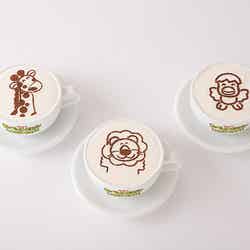 どうぶつさんのホッとカフェラテ 税込880円(C)ギンビス