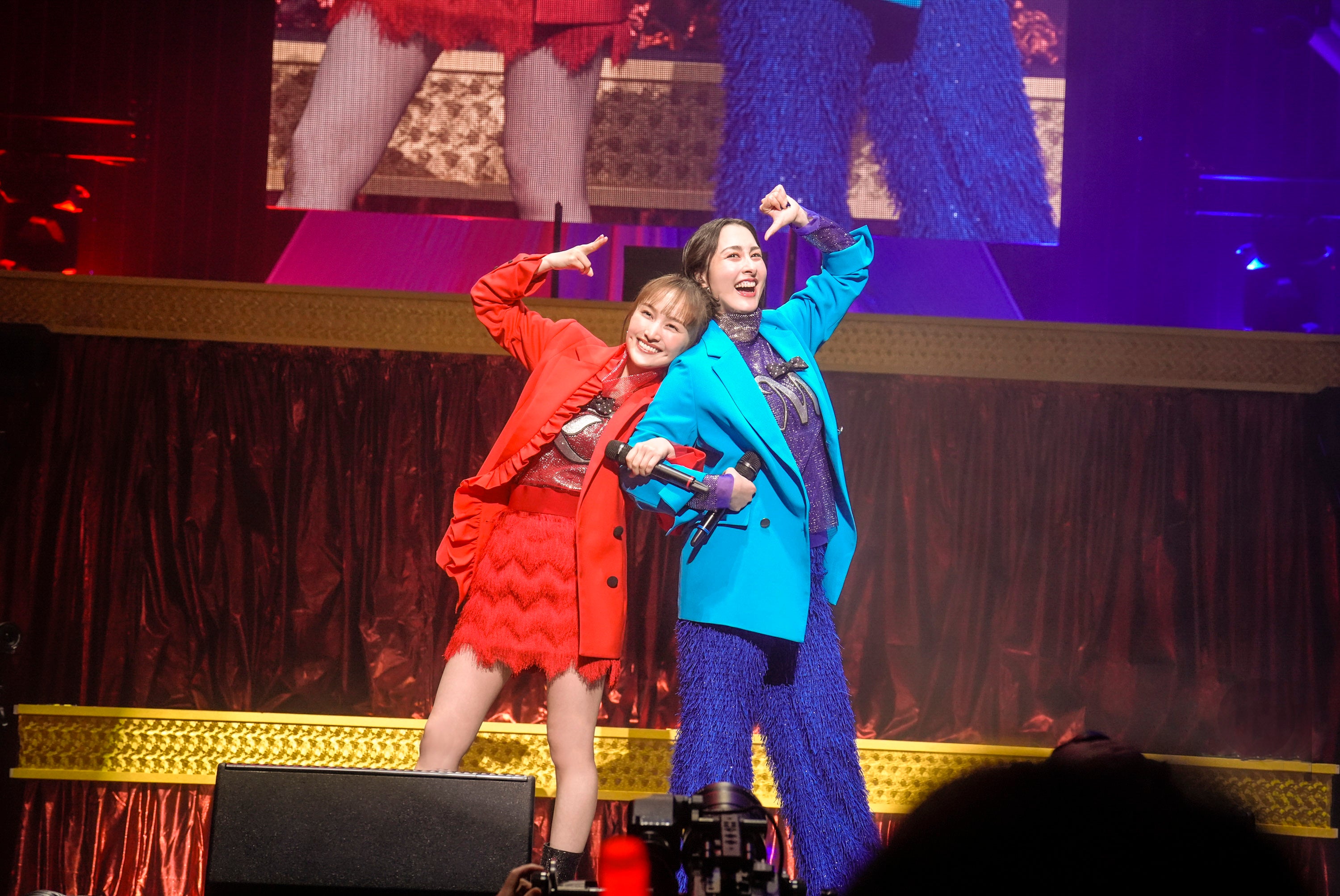 百田夏菜子、早見あかり「百田夏菜子 30th BIRTHDAY LIVE」（C）上飯坂一