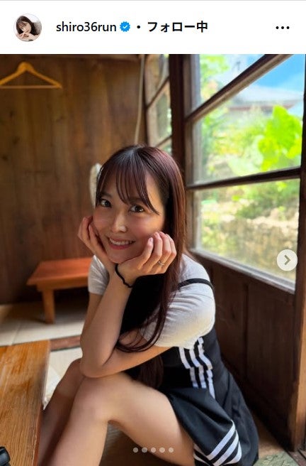 白間美瑠Instagramより