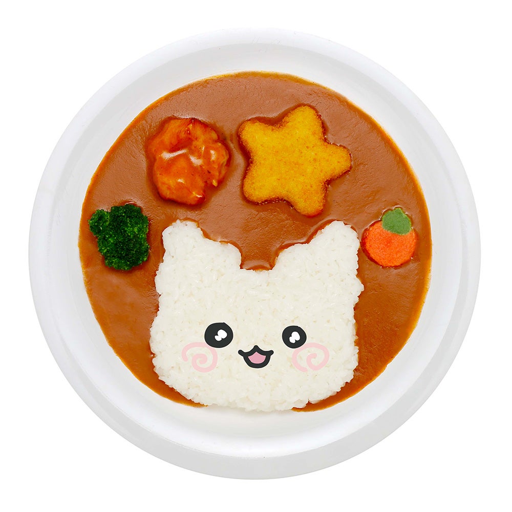 はなまるおばけのリラックス♪まろやかバターチキンカレー1,540円（C）2025 SANRIO CO., LTD. APPROVAL No.P1602284 （C）choigosim