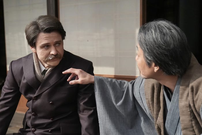 トミー・バストウ、岡部たかし「ばけばけ」第116話(C)NHK