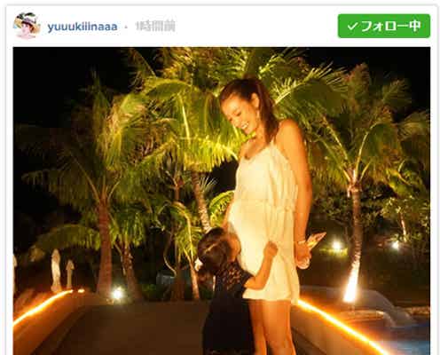木下優樹菜、愛娘&妊娠中第2子の「宝物」ほっこりショット公開で「感動」「うるってきた」の声