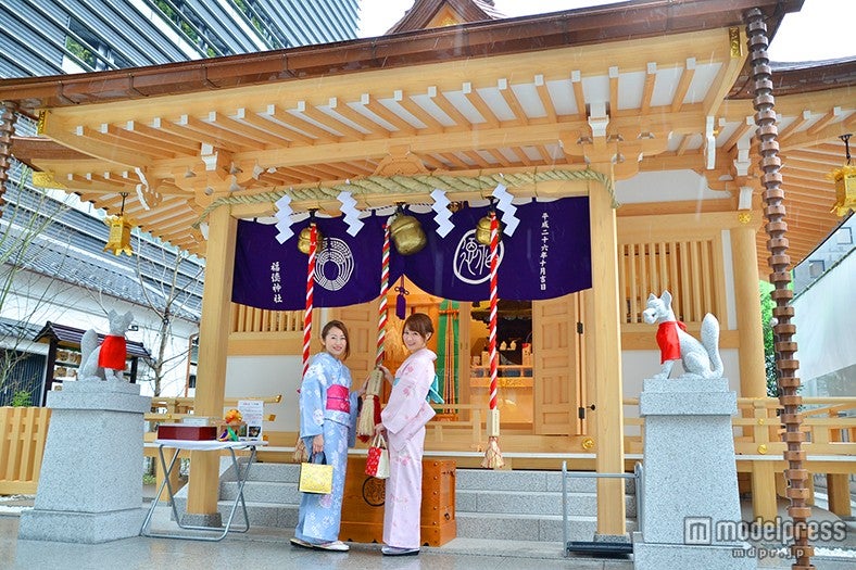 芽吹き神社として有名な「福徳神社」