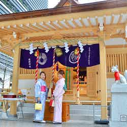芽吹き神社として有名な「福徳神社」