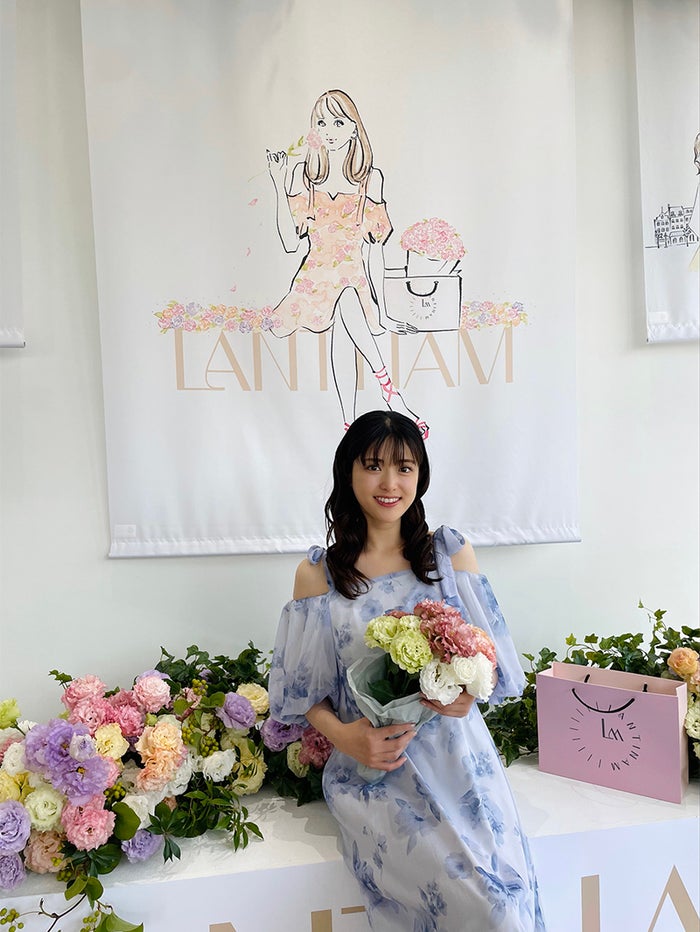 松村沙友理、プロデュースブランド2周年に喜び「夢のようです」自身の成長も明かす【Lantinam】