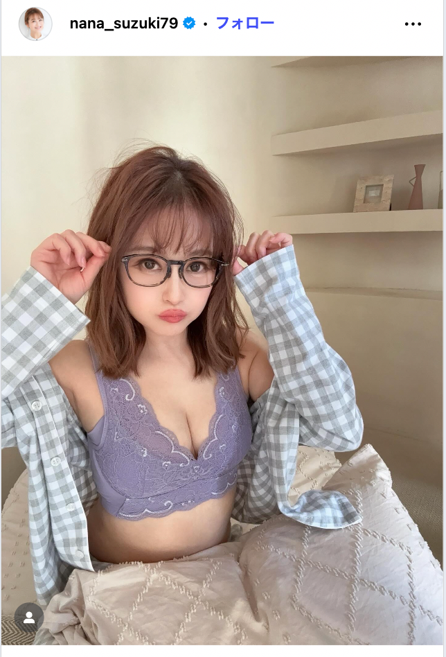 鈴木奈々Instagramより
