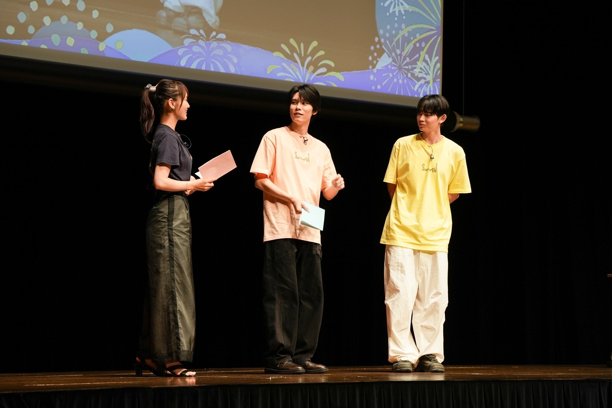 菅井友香、萩原利久、豊田裕大「TopCoat夏祭り2024 〜SAITEN〜」（C）TopCoat