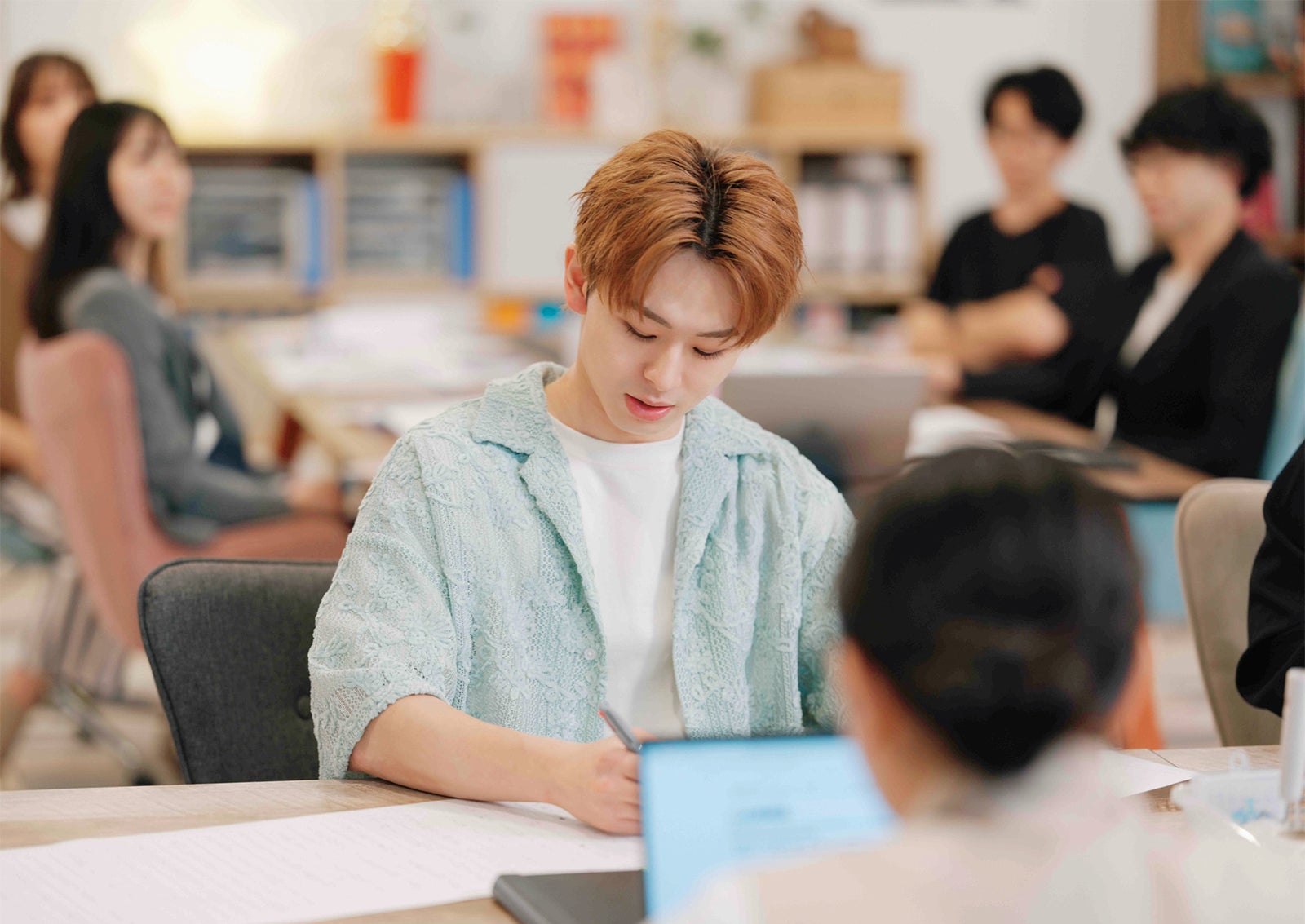 山下永玖（C）「彩香ちゃんは弘子先輩に恋してる」製作委員会・MBS／第7話より