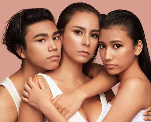 MALIA.の次男Aikuがモデルデビュー 長女アリアとの3ショット公開<コメント到着>